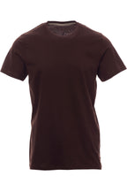 Herren Basic T-Shirt Rundhals Sunset