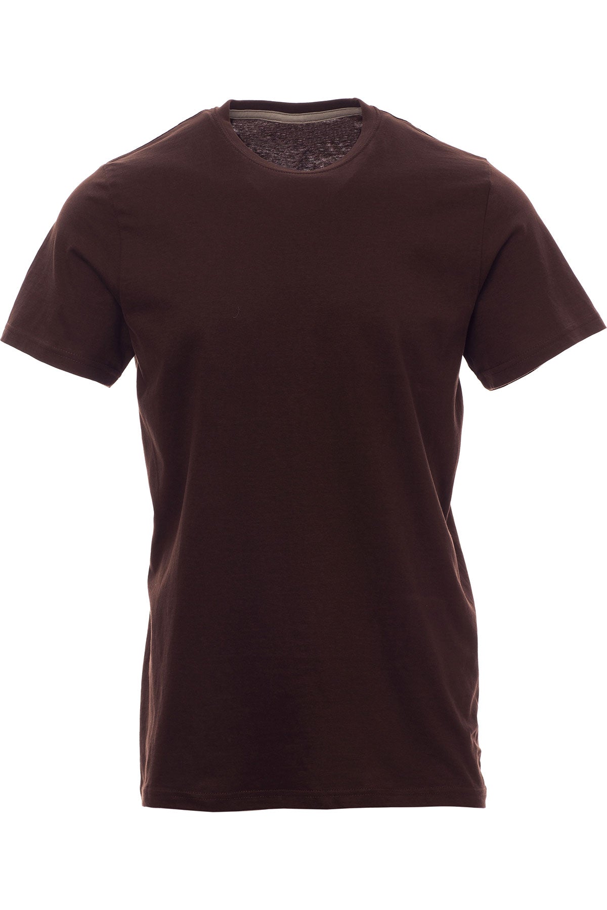 Herren Basic T-Shirt Rundhals Sunset
