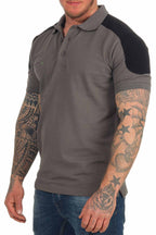 Poloshirt mit Haifischkragen