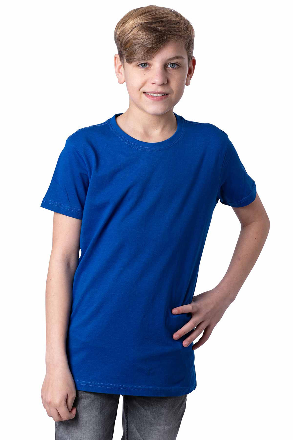 Jungen Kurzarmshirt Blau