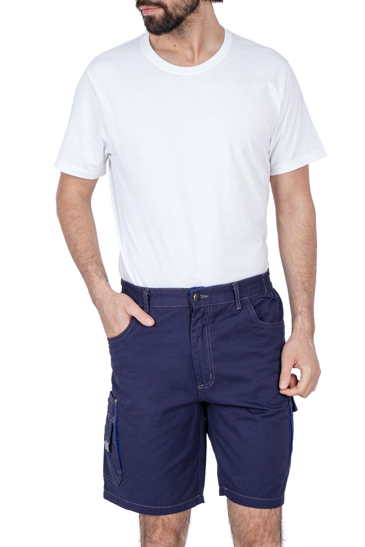 Herren Cargo Shorts Dunkelblau