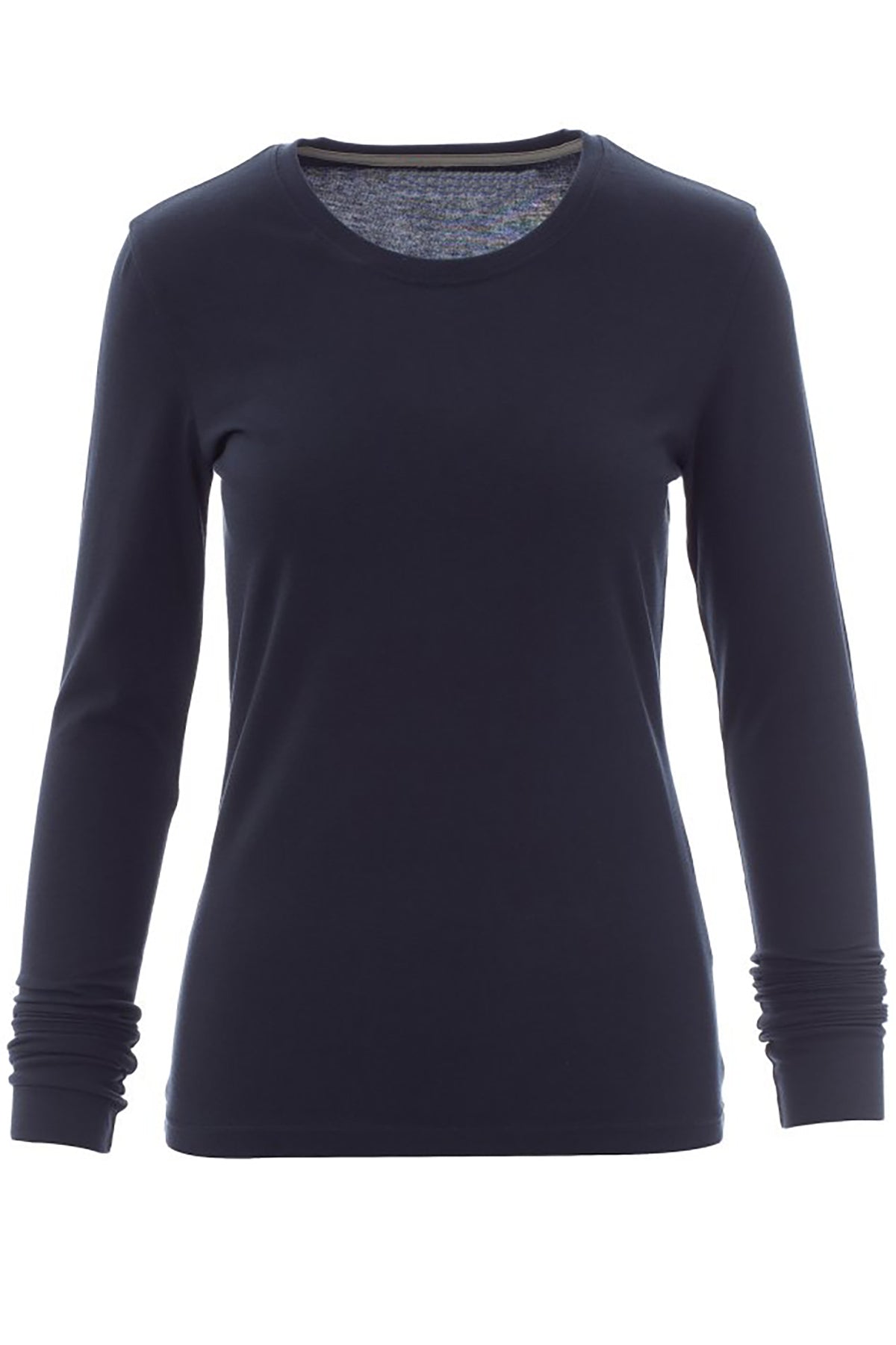 Unifarben Langarm TShirt