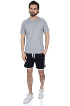 Atmungsaktives Sportshirt Grau