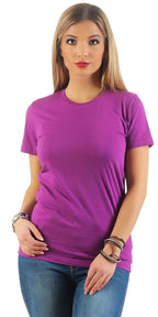 Damen Basic T-Shirt Sunset