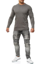 Herren Langarmshirt Baumwolle – Pineta