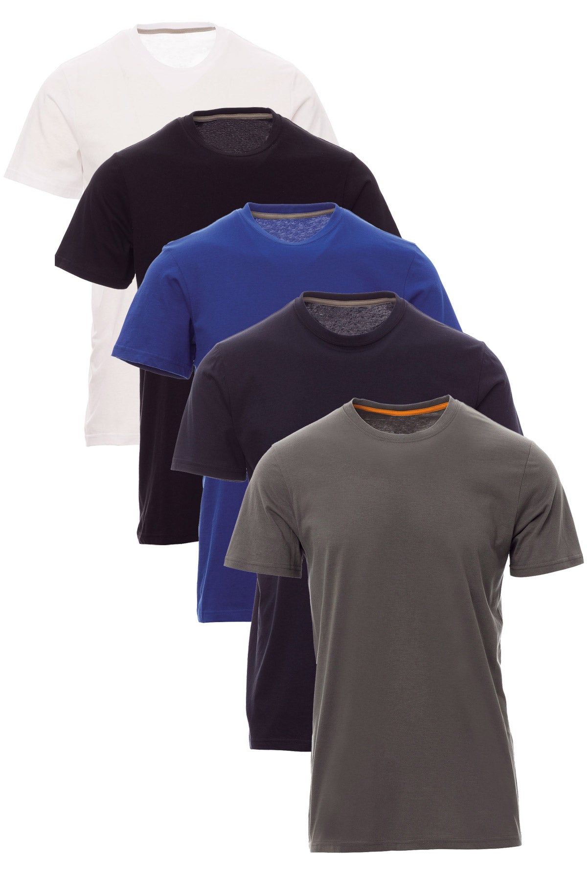 Herren Basic Shirts 5er Pack
