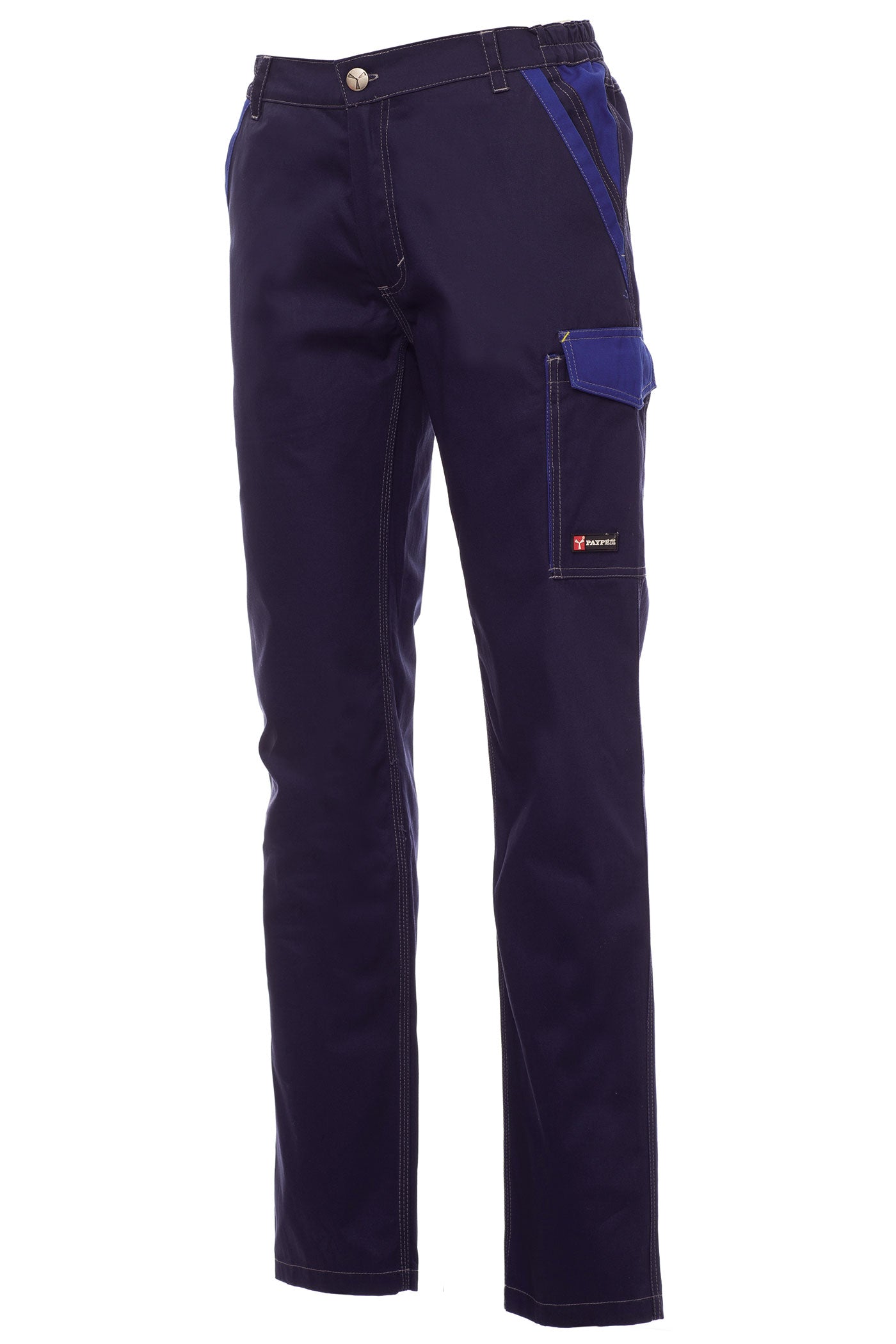 Herren lange Arbeitshose ganzjährig tragbar robust in Dunkelblau