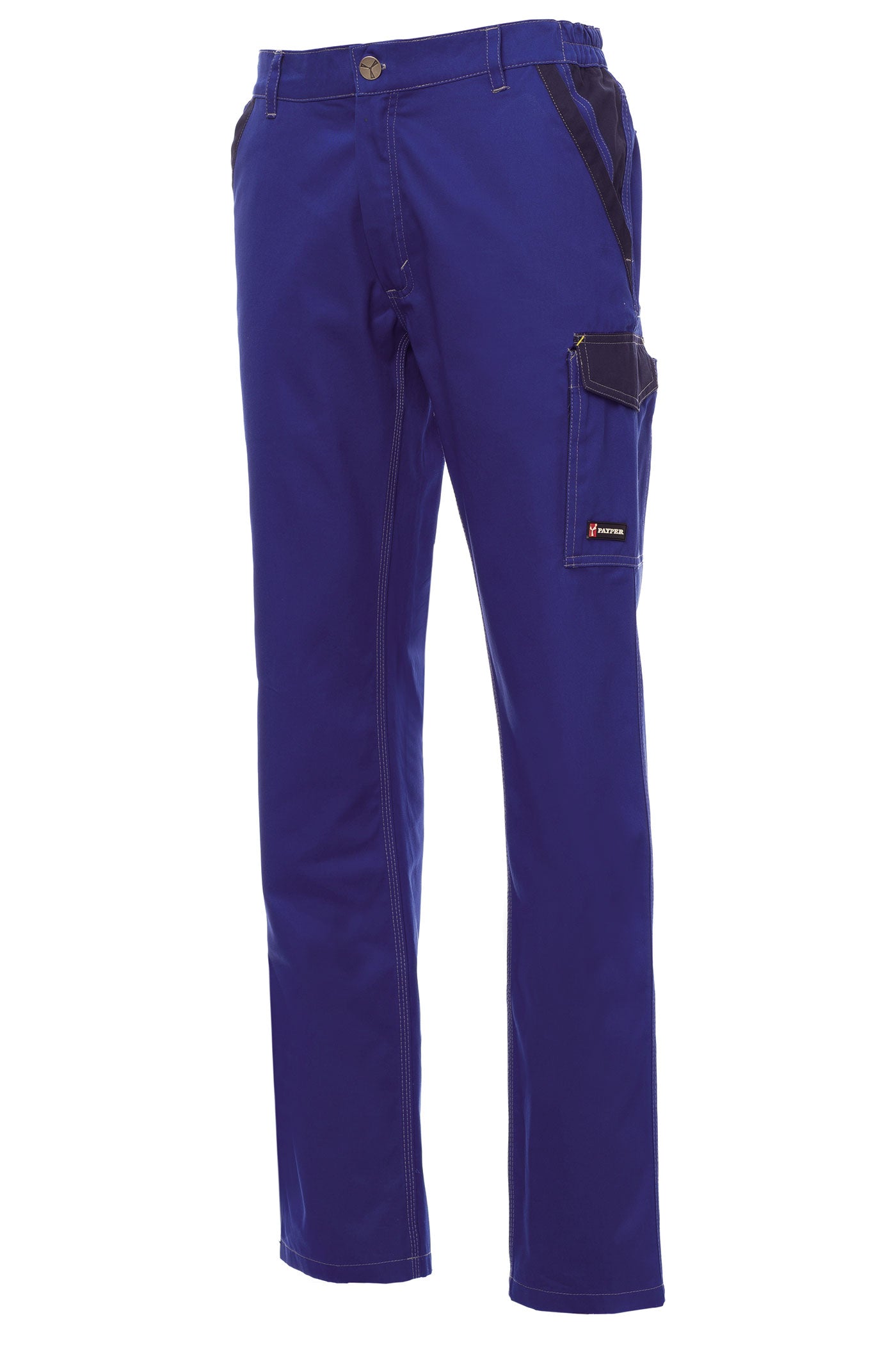 Herren lange Arbeitshose ganzjährig tragbar robust in Blau