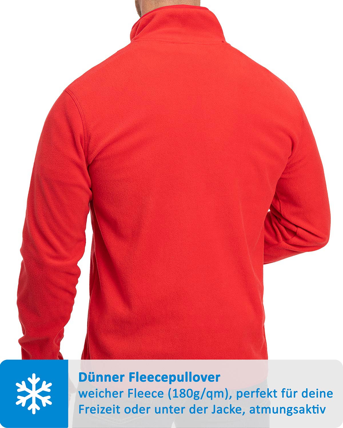 Winterpullover mit Kragen