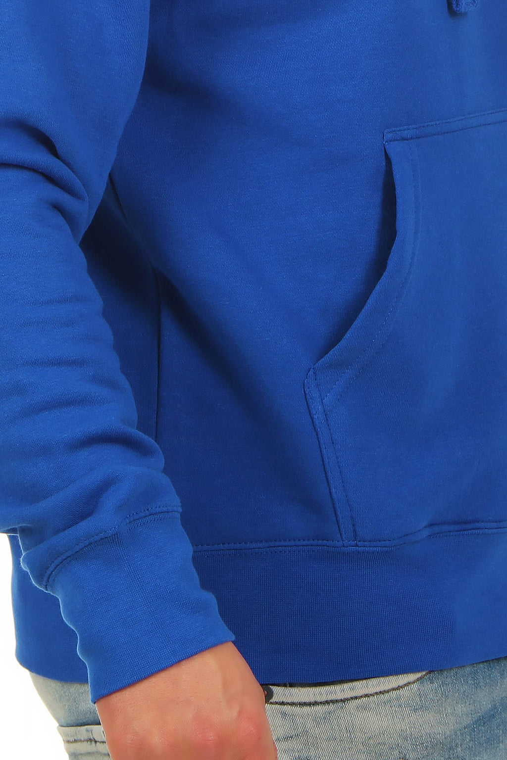 Basic Herren Hoody Blau