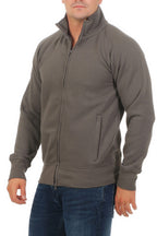 Sweatjacke für Männer Basic in Anthrazit