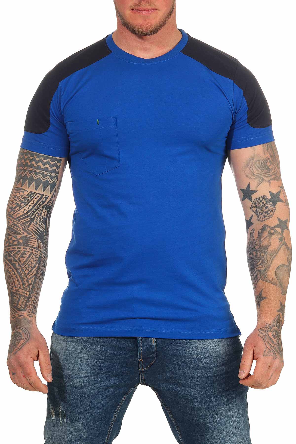 Herren Funktionsshirt Blau