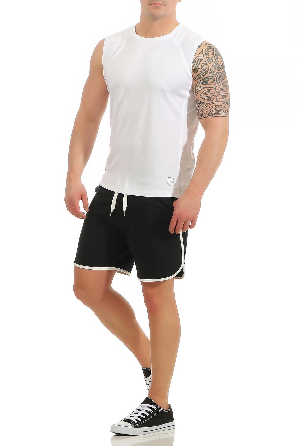 Shirt ohne Arme in Weiss