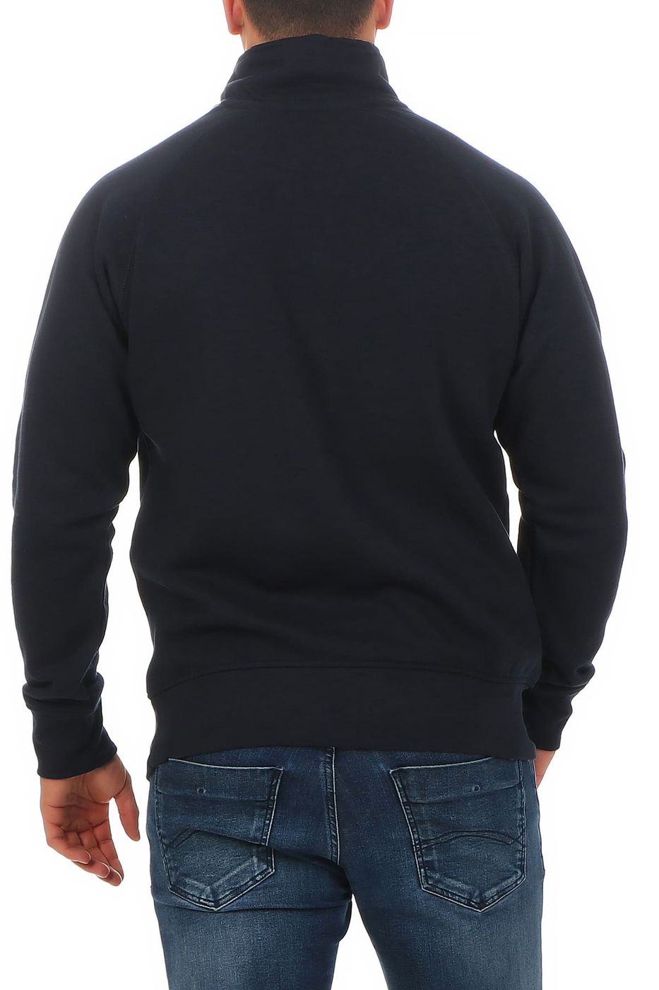 langlebiger Pullover für Männer Freizeit Arbeit in Dunkelblau