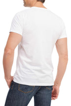 Herren T-Shirt Rundhals Meliert Comfort Bügelfrei