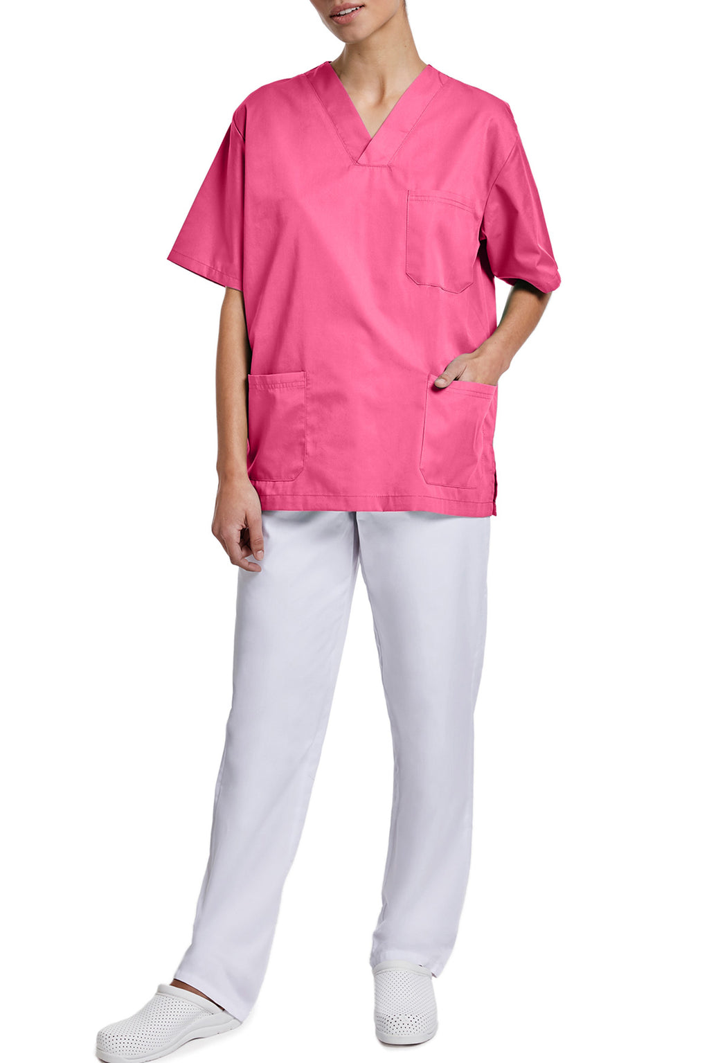 Medizinischer OP-Kittel Rosa