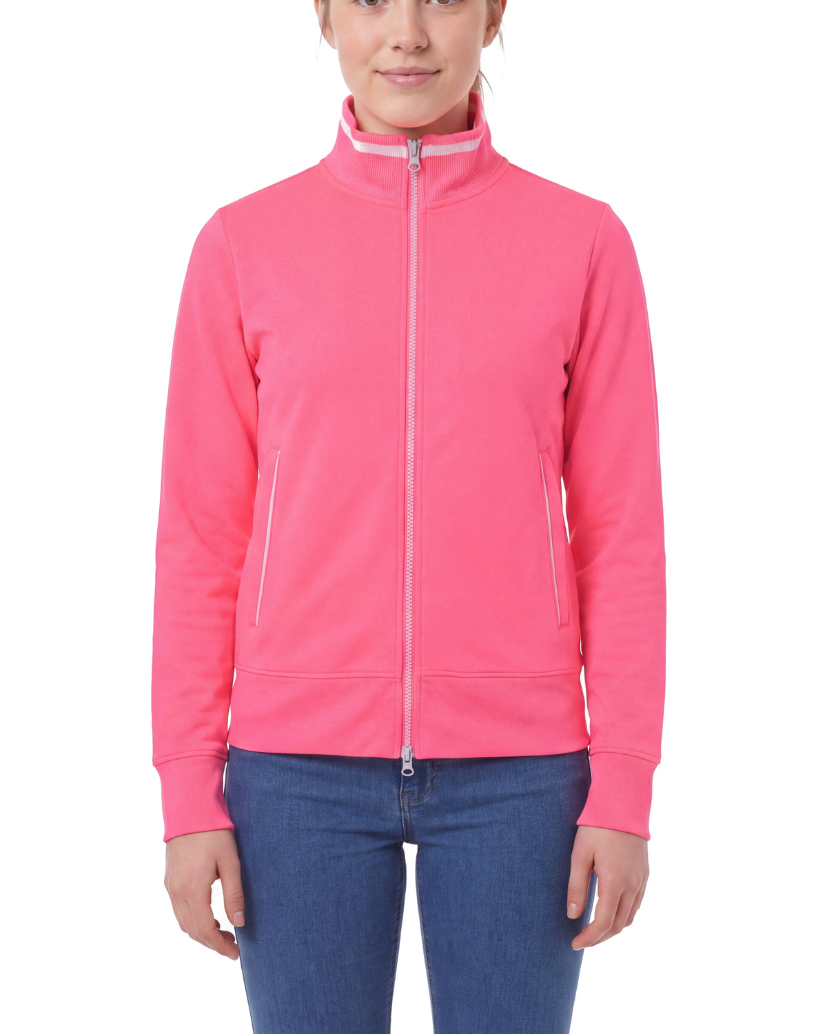 Damen Sweatjacke ohne Kapuze Melbourne