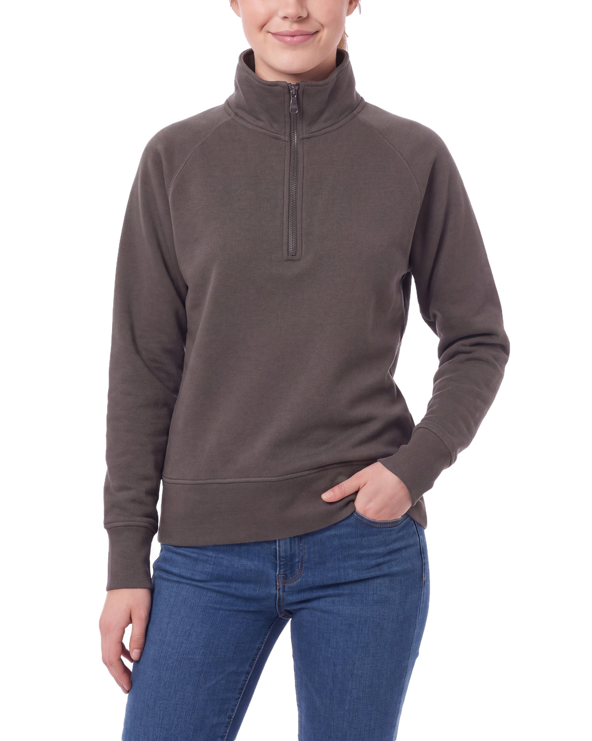 Damen Pullover Stehkragen Miami