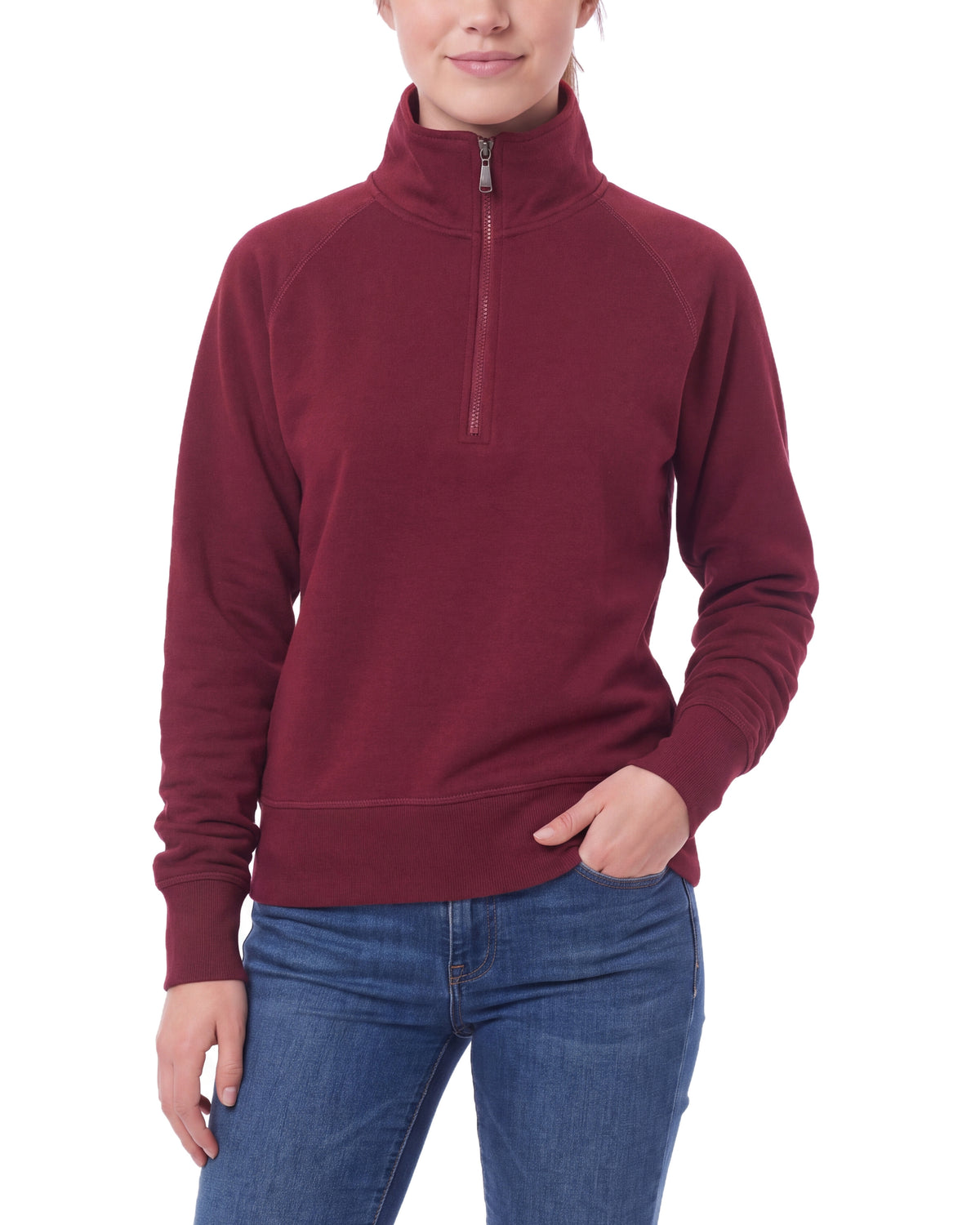 Damen Pullover Stehkragen Miami