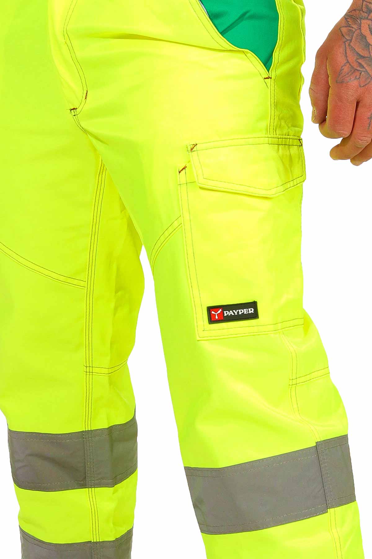 Herren Sicherheitshose mit Guertelschlaufen