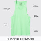 Herren Tank Top Fair Trade aus Biobaumwolle Favourite