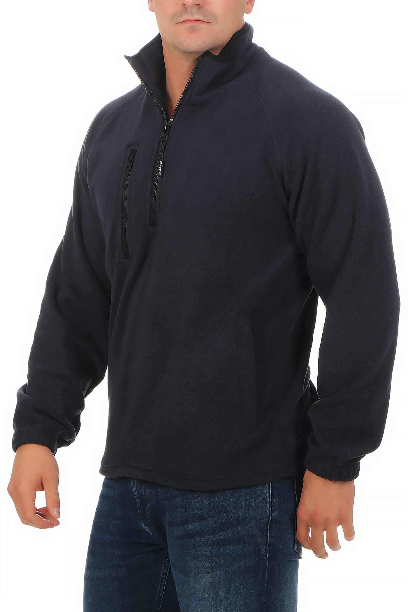 Dunkelblauer Pullover 