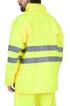 Regenschutzkleidung Herren Neongelb