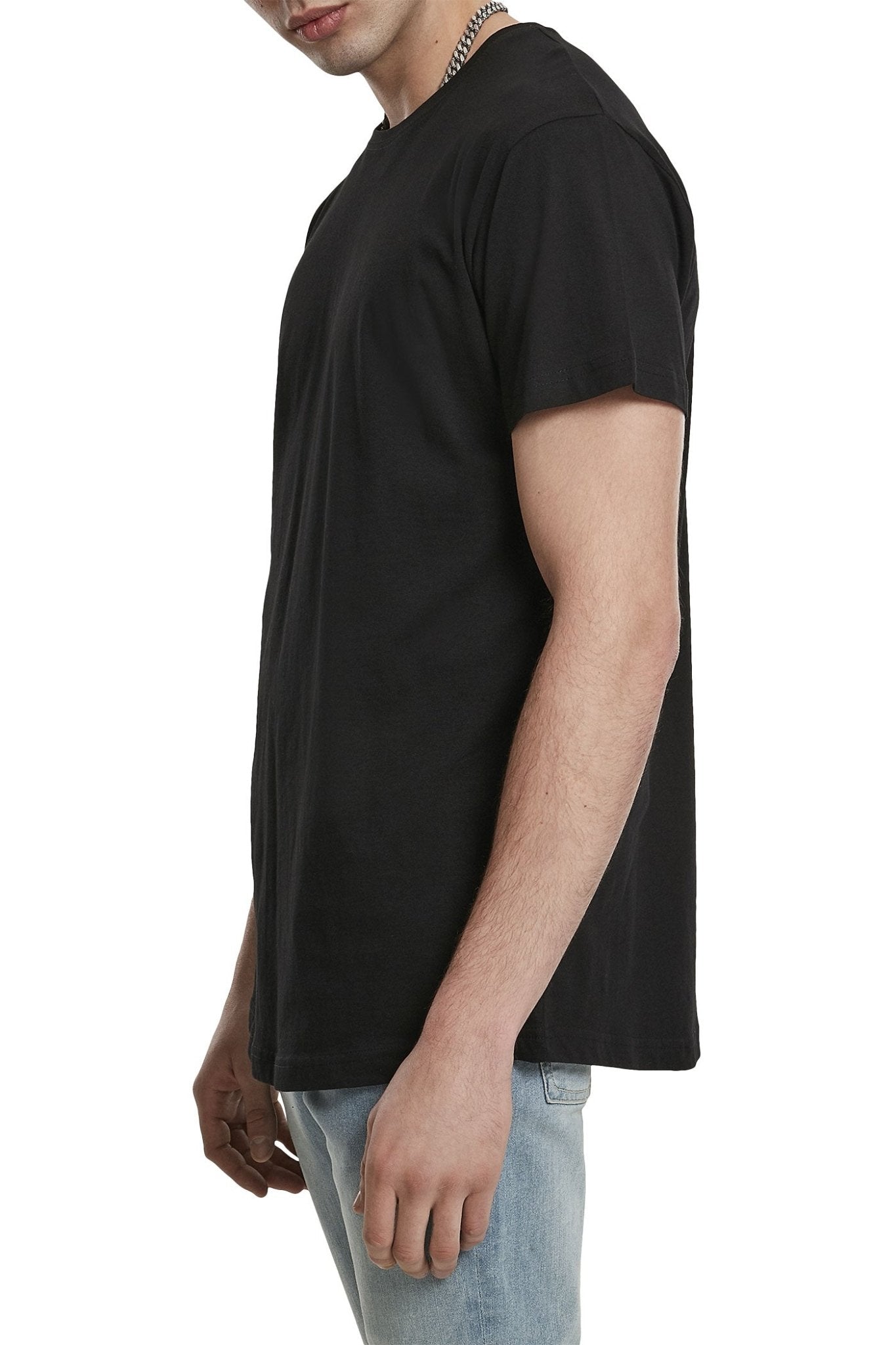 Herren T-Shirt extra lang Baumwolle – Longshirt