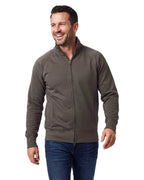 Herren Sweatjacke ohne Kapuze mit Stehkragen Panama