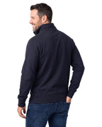 Herren Sweatjacke ohne Kapuze mit Stehkragen Panama