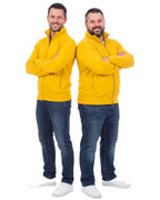 Herren Sweatjacke ohne Kapuze mit Stehkragen Panama
