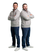 Herren Sweatjacke ohne Kapuze mit Stehkragen Panama