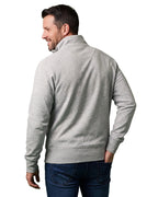 Herren Sweatjacke ohne Kapuze mit Stehkragen Panama