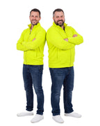 Herren Sweatjacke ohne Kapuze mit Stehkragen Panama