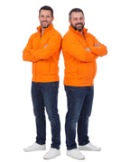 Herren Sweatjacke ohne Kapuze mit Stehkragen Panama