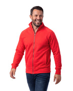 Herren Sweatjacke ohne Kapuze mit Stehkragen Panama