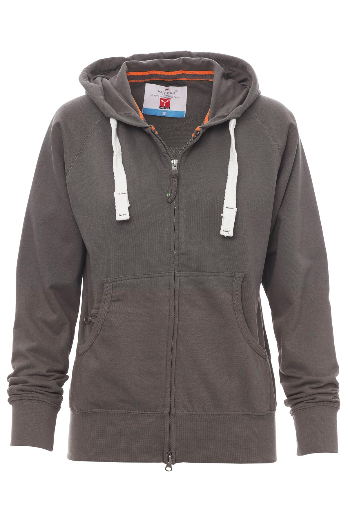 Damen Jacke mit durchgehendem Reißverschluss