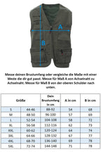 Herren Outdoor Weste & Arbeitsweste Pocket