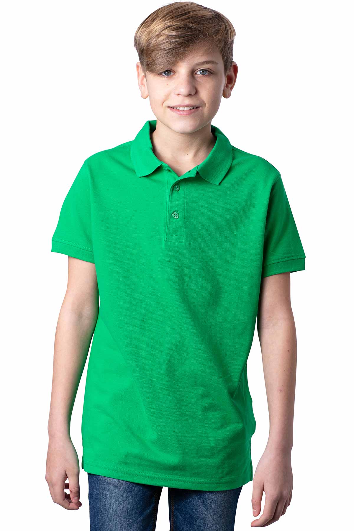 Kurzarm Jungen Polohemd
