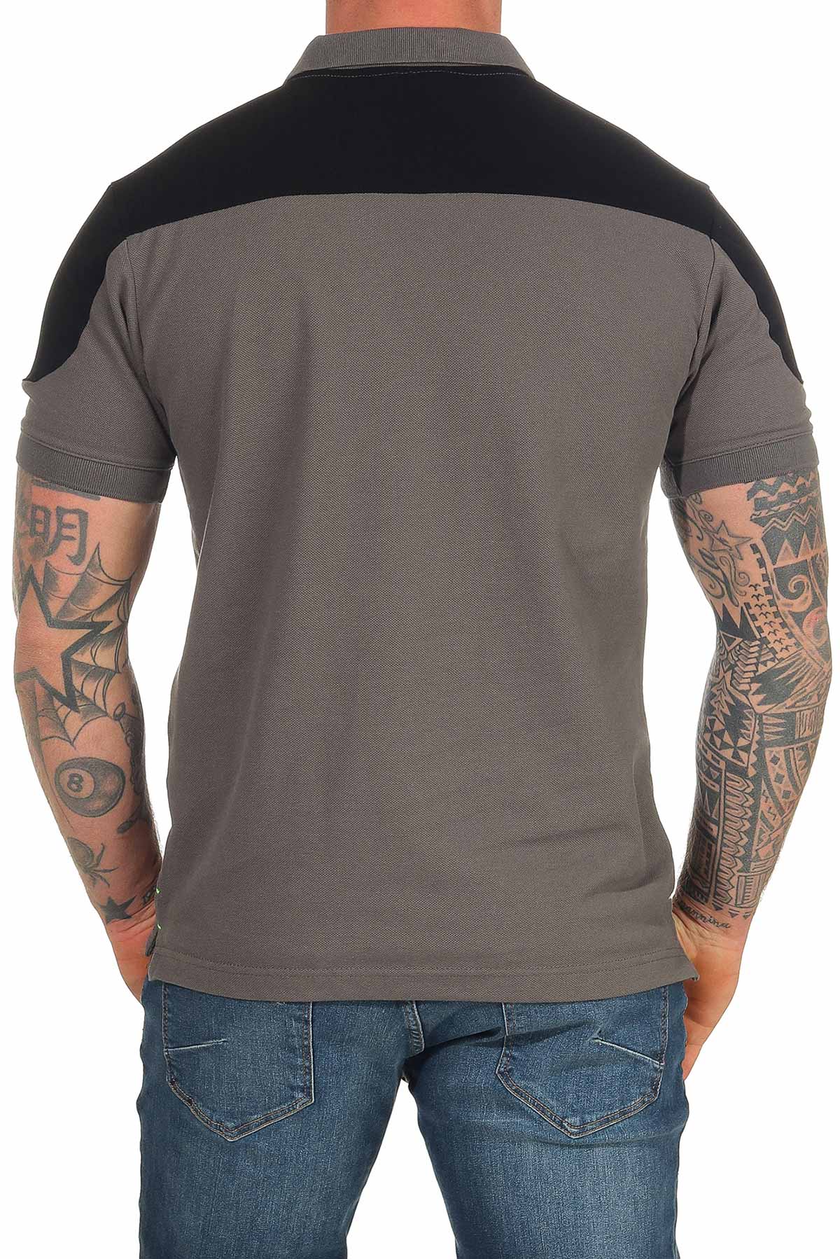 Kurzarm Poloshirt mit Brusttasche