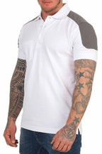 Herren T-Shirt mit Brusttasche Weiß