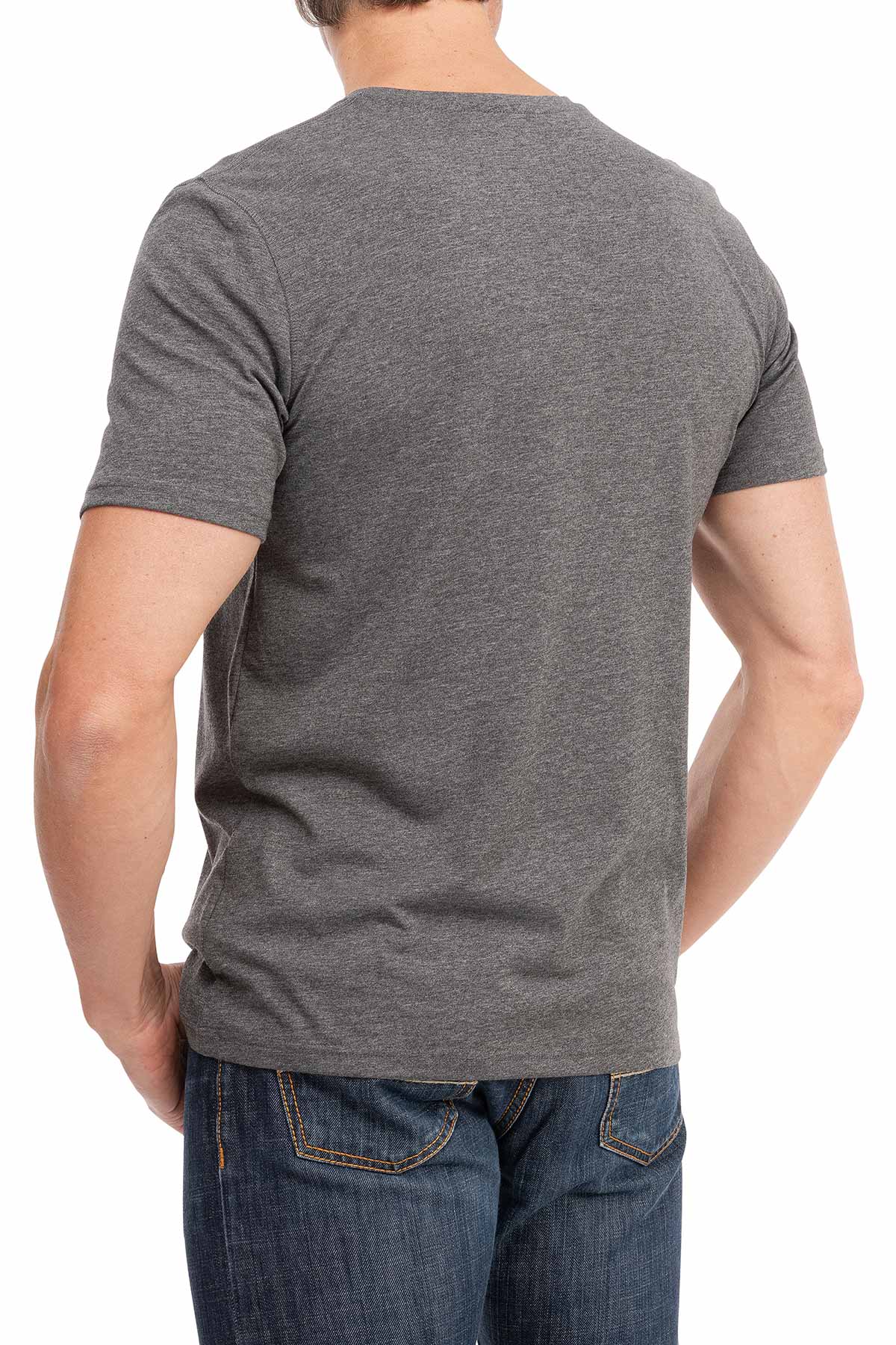 T-Shirt mit Knopfleiste für Männer