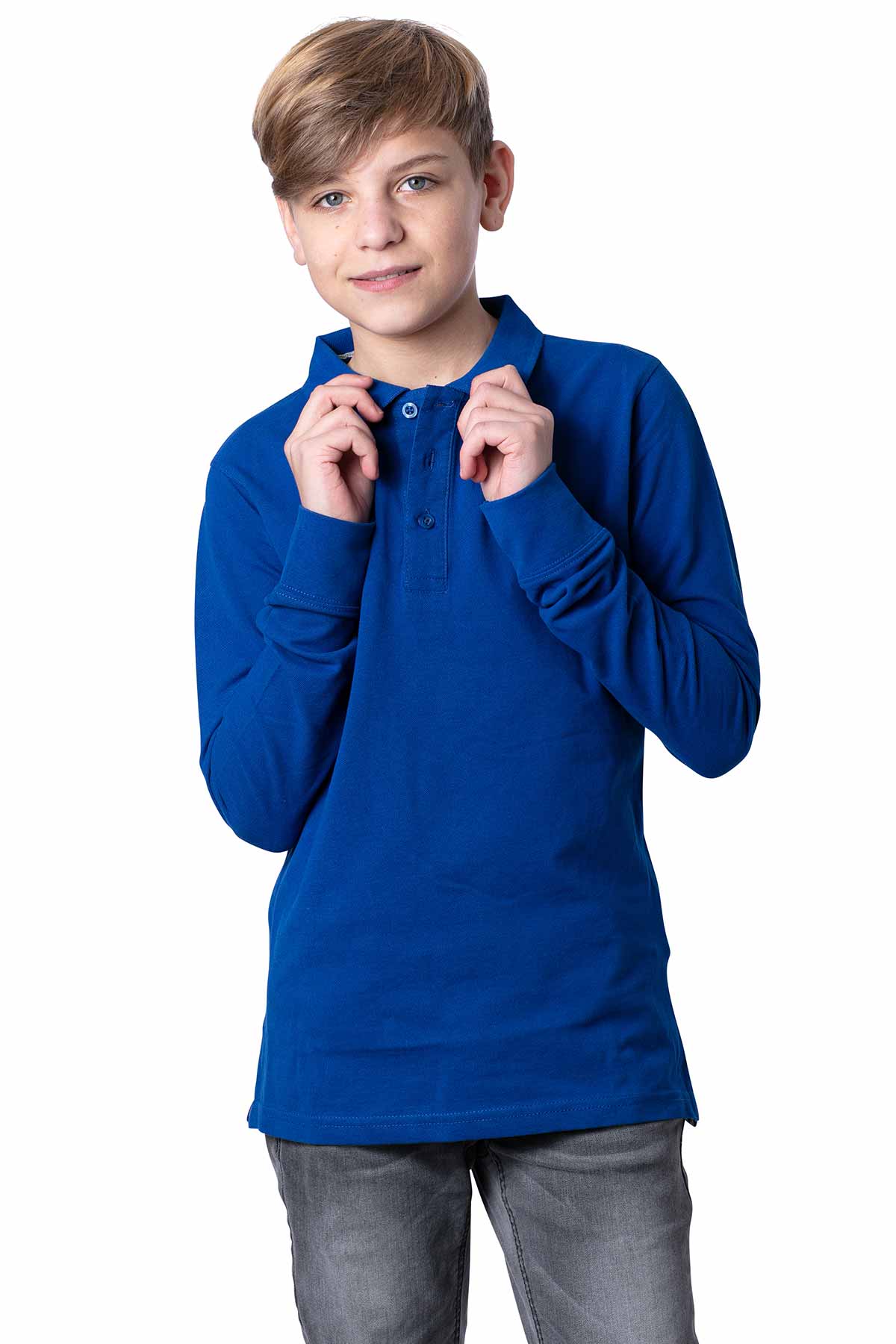 Jungen Polo Blau