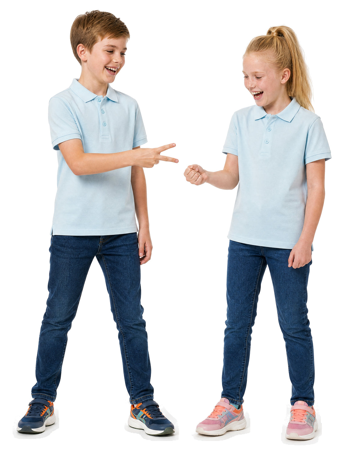 Kinder Poloshirt für Jungen und Mädchen kurzarm Venice Kids