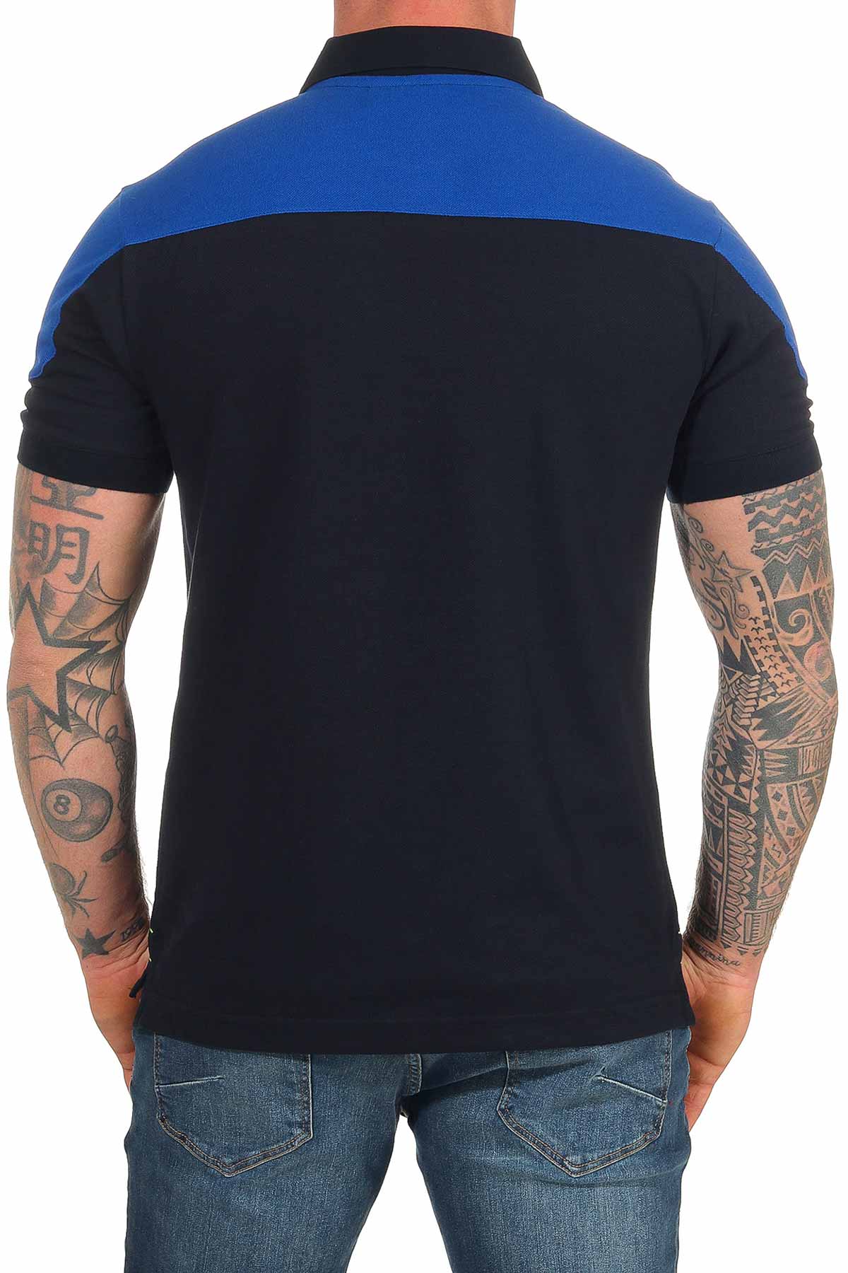 Herren Poloshirt Dunkelblau