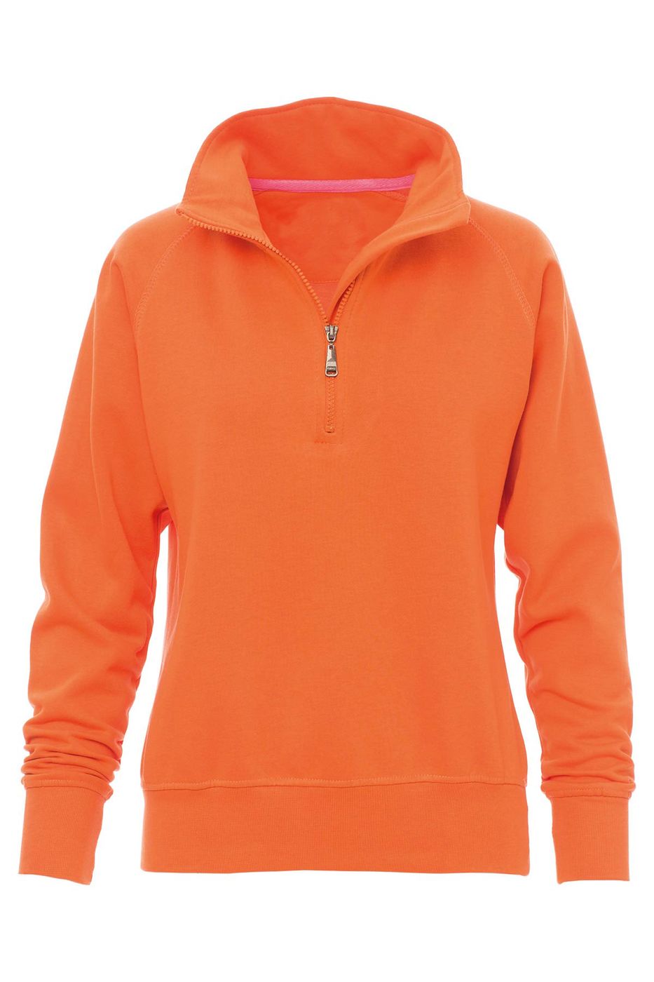 Damen Troyer aus Baumwollmischung in Orange