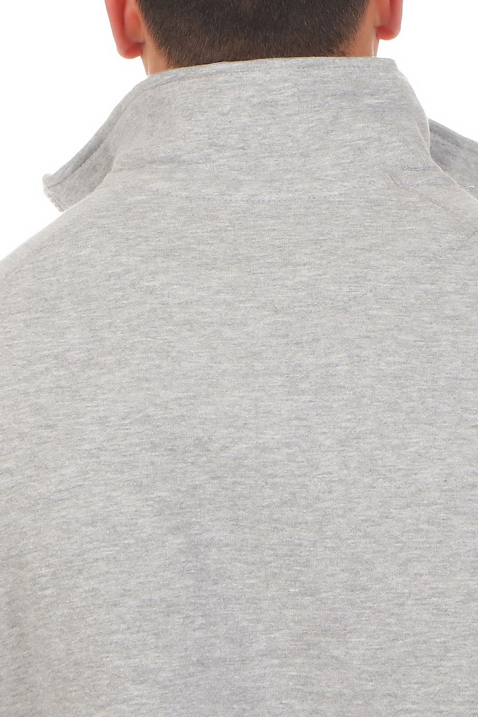 Pullover mit guter Passform in Grau meliert