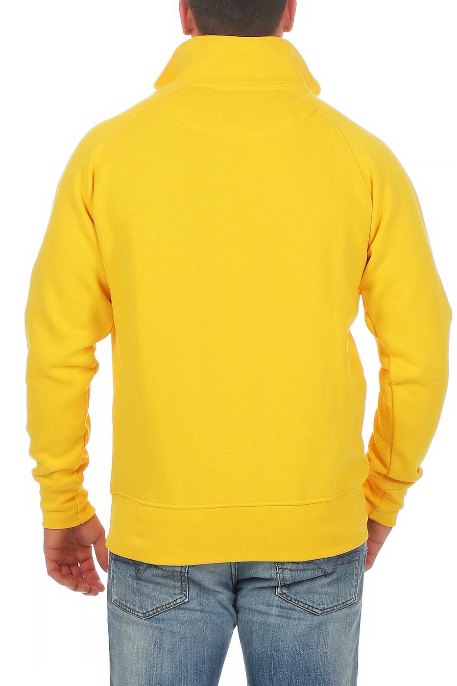 langlebiger Pullover für Männer Freizeit Arbeit in Gelb