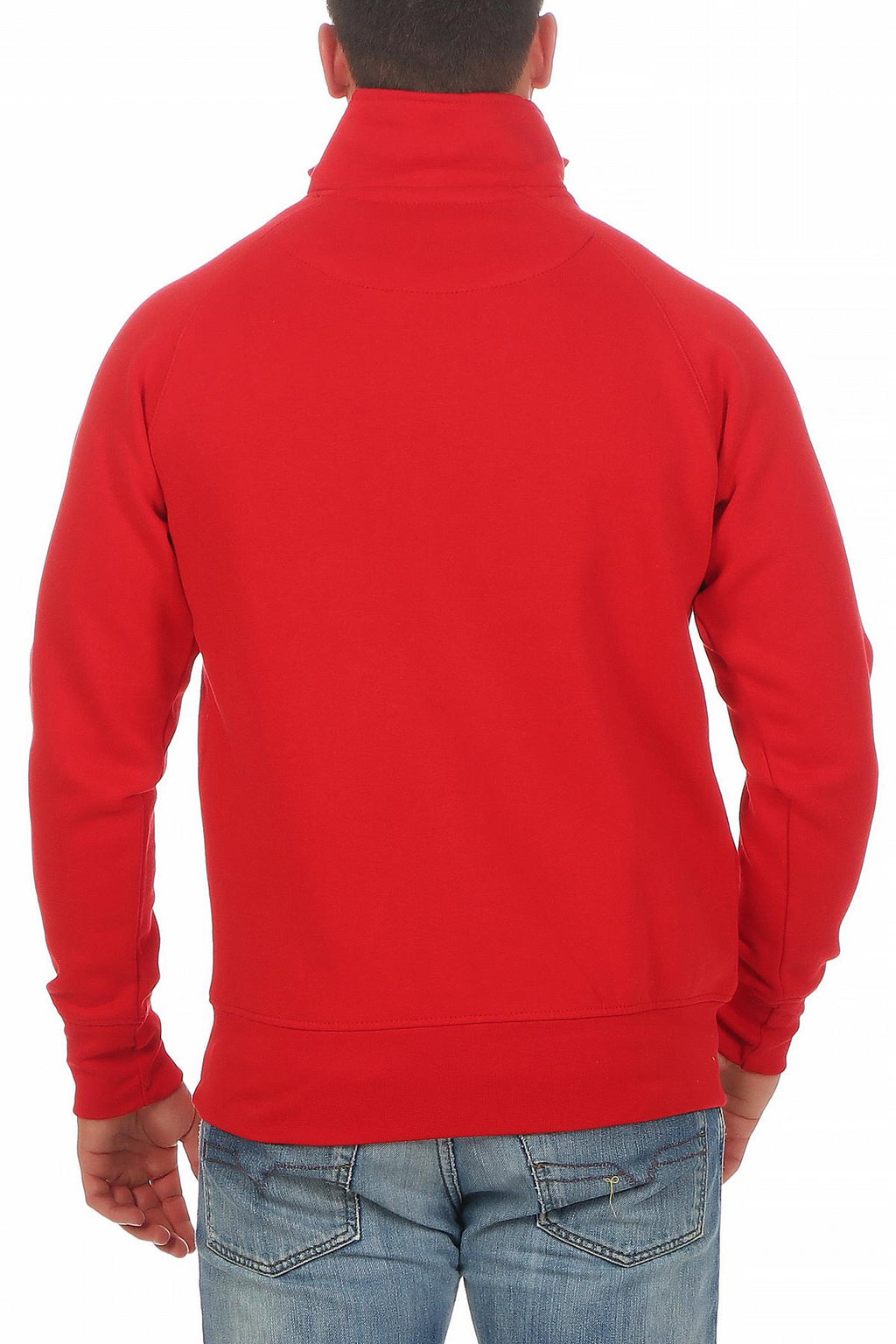 langlebiger Pullover für Männer Freizeit Arbeit in Rot