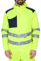 Warnschutzjacke mit Reflexstreifen